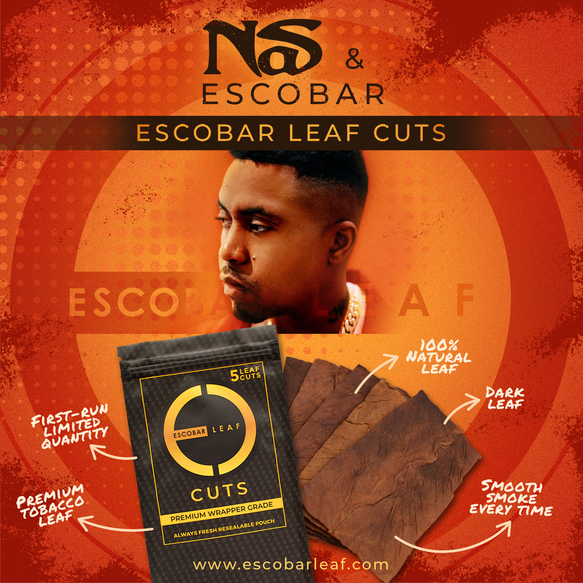 Escobar Leaf x Pure Roots Botanicals Pre-Roll