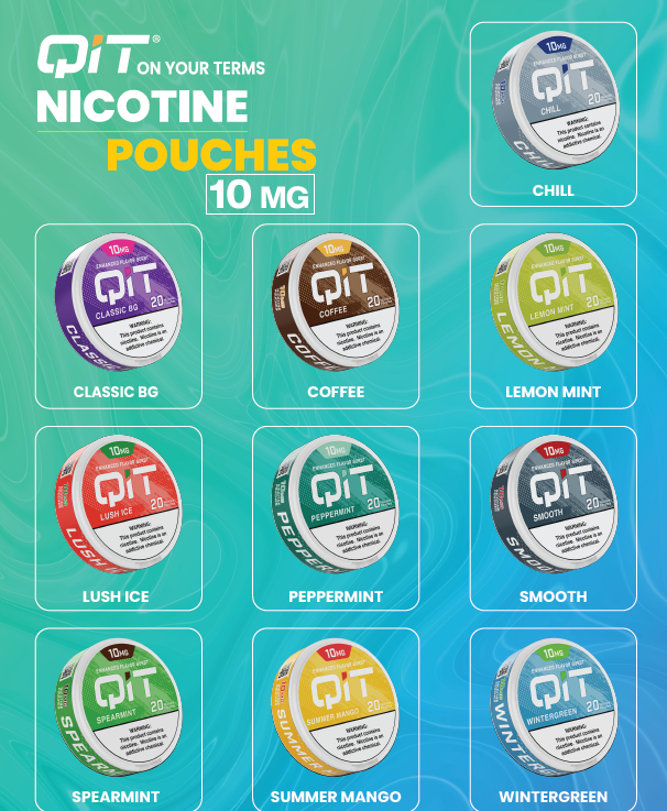 QIT Pouches (10MG)